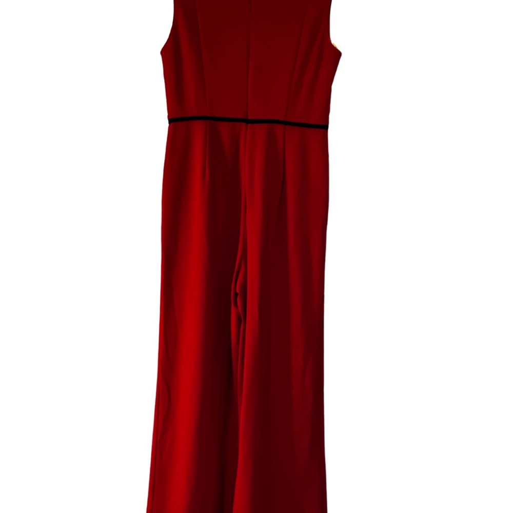 MICHAEL Michael Kors Red Wide-Leg Jumpsuit